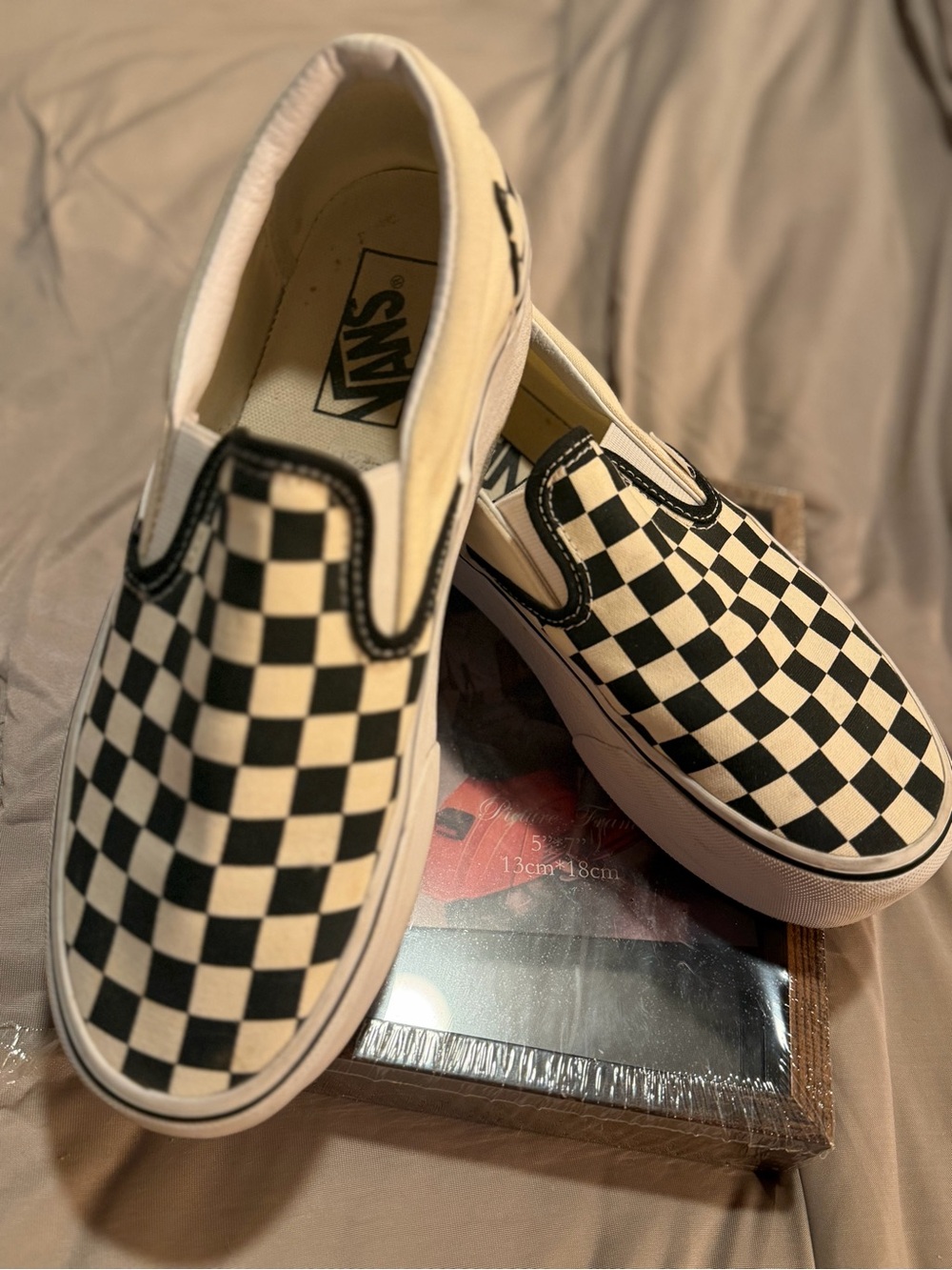 Vans Checkerboard Slip-On Stackform - Picture 6 of 7